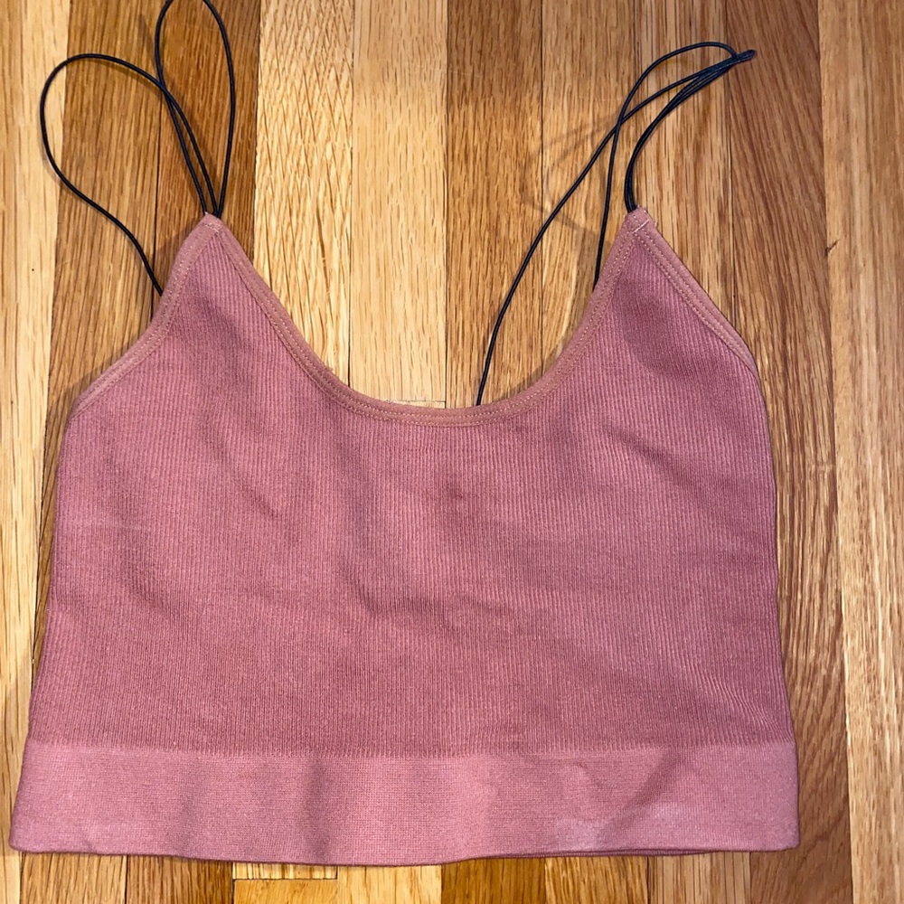 NWOT Boutique Cami Crop Top